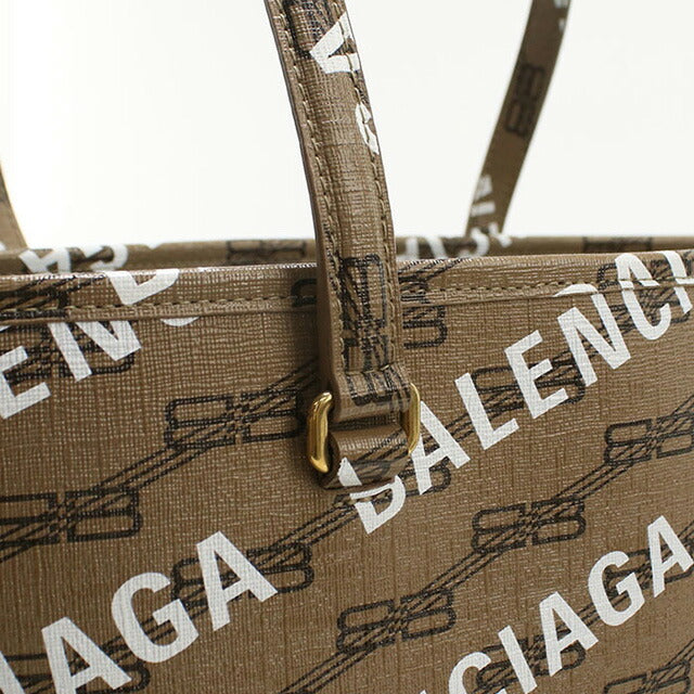 中古 バレンシアガ トートバッグ レディース ブランド BALENCIAGA バレンシアガシグネチャー 702698 210DH 2762 ブラウン バッグ USDBG98882011