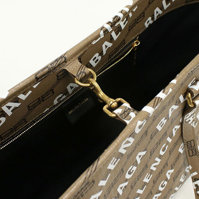 中古 バレンシアガ トートバッグ レディース ブランド BALENCIAGA バレンシアガシグネチャー 702698 210DH 2762 ブラウン バッグ USDBG98882011