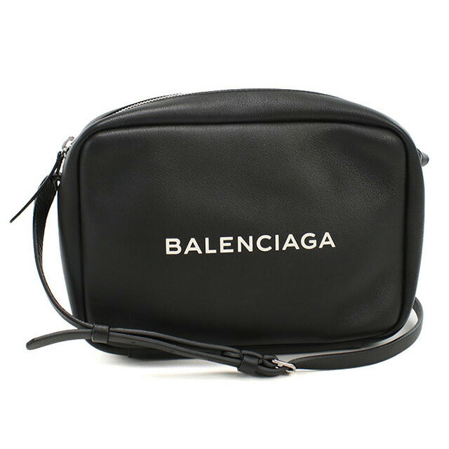 二手 Balenciaga 单肩包 男女通用品牌 BALENCIAGA 日常相机包 皮革 489812 D6W2N 1000 黑色 USDBG98992011
