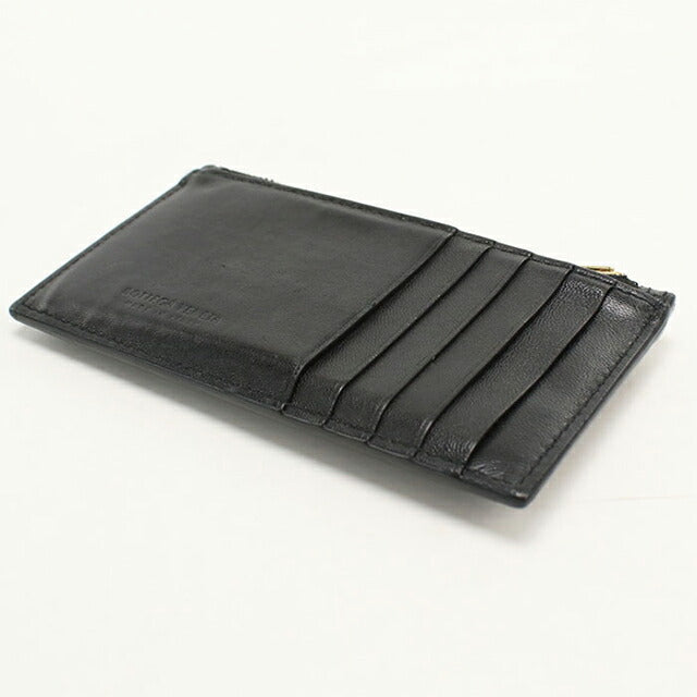 中古 ボッテガ・ヴェネタ コインケース コンパクト ユニセックス ブランド BOTTEGA VENETA ブロックパデット フラグメントケース ブラック USDBO114938011