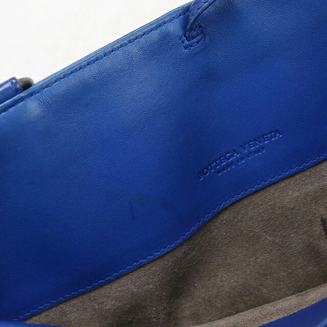 二手 Bottega Veneta 手提包女装品牌 BOTTEGA VENETA Intrecciato 皮革蓝色 USDBO121705011