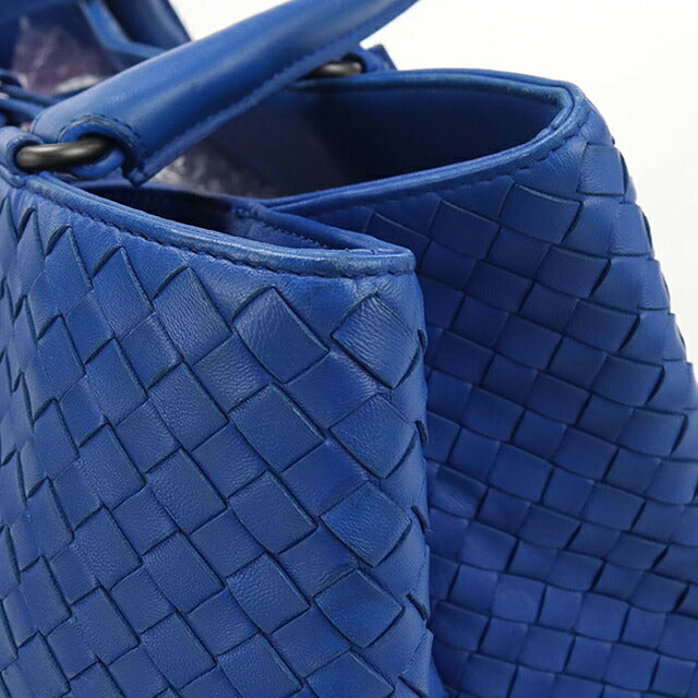 二手 Bottega Veneta 手提包女装品牌 BOTTEGA VENETA Intrecciato 皮革蓝色 USDBO121705011