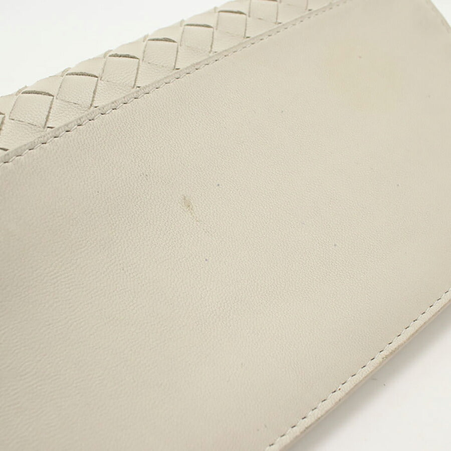 中古 ボッテガヴェネタ チェーンウォレット レディース ブランド BOTTEGA VENETA イントレチャート チェーンウォレット レザー 586906 財布 USDBO87258011