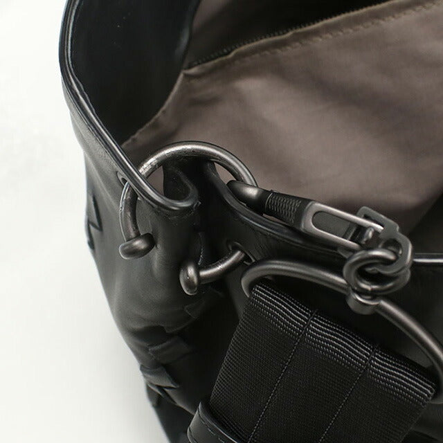 中古 ボッテガヴェネタ トートバッグ メンズ ブランド BOTTEGA VENETA イントレチャート 2WAYトートバッグ レザー ブラック バッグ USDBO98358011