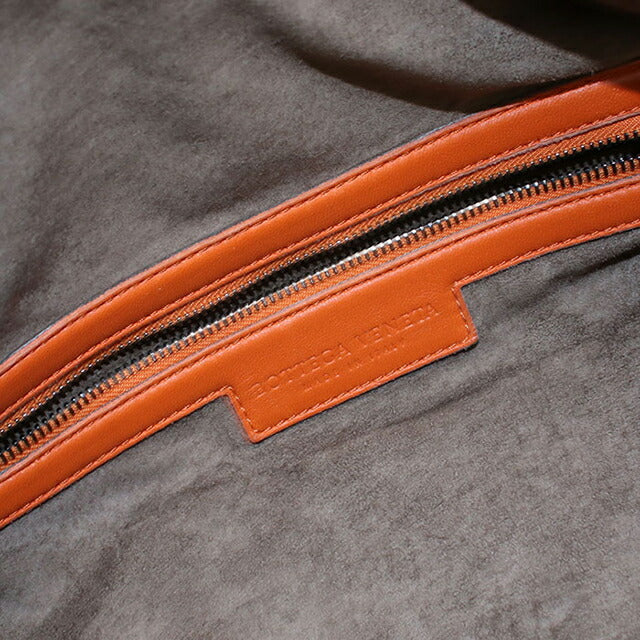 中古 ボッテガヴェネタ ミニボストン レディース ブランド BOTTEGA VENETA イントレチャート レザー 272801 V0016 7561 オレンジ バッグ USDBO98501011
