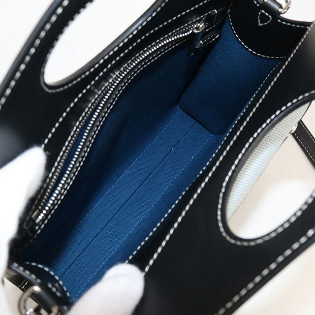 中古 バーバリー ハンドバッグ レディース ブランド BURBERRY ミニポケットバッグ ブルー バッグ USDBU101489011