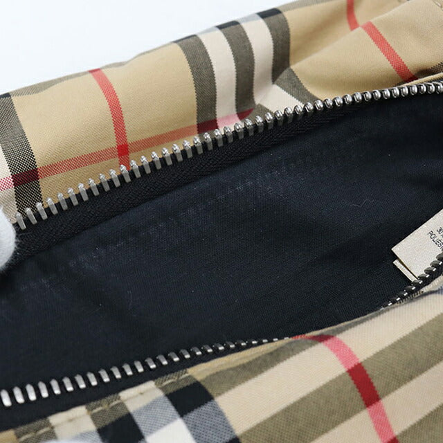 二手 Burberry Body Bag 男士品牌 BURBERRY Nova 格纹腰包 米色包 USDBU104682011