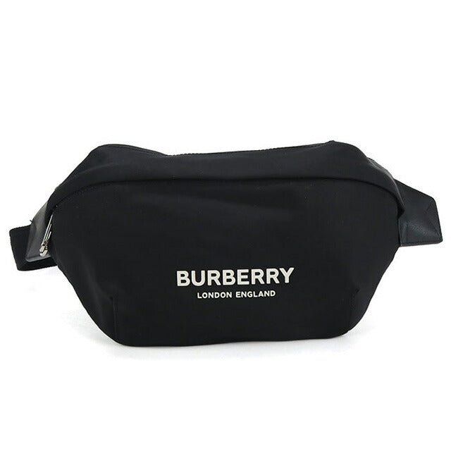 Used Burberry Body Bag Unisex Brand BURBERRY Belt Bag 8049095 Black Bag USDBU107094011
