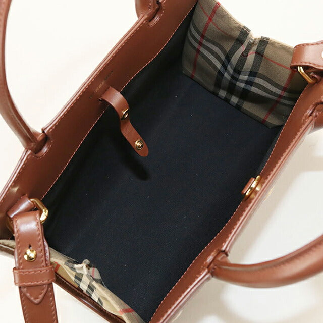 Used Burberry tote bag ladies brand BURBERRY Burberry check 2WAY beige USDBU110833011