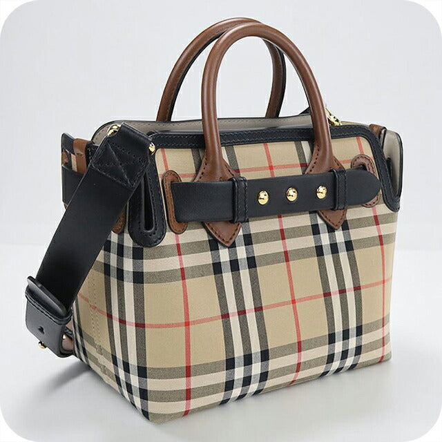 中古 バーバリー ハンドバッグ レディース ブランド BURBERRY ノバチェック 2WAY ベージュ USDBU117966011