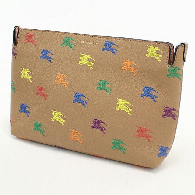 中古 バーバリー クラッチバッグ ユニセックス ブランド BURBERRY レザー ブラウン USDBU118315011