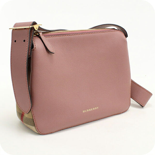 二手Burberry单肩包女装品牌BURBERRY皮革4046047粉色USDBU121485011