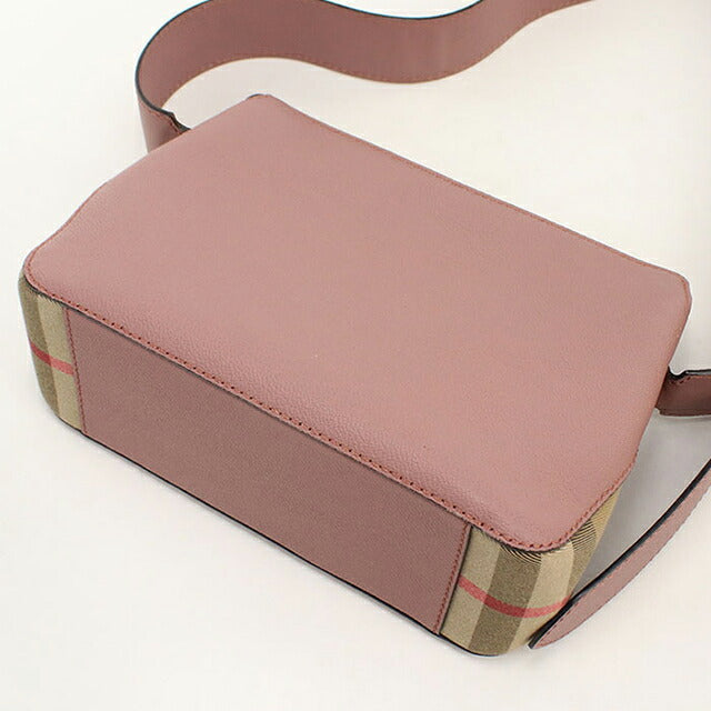 二手Burberry单肩包女装品牌BURBERRY皮革4046047粉色USDBU121485011