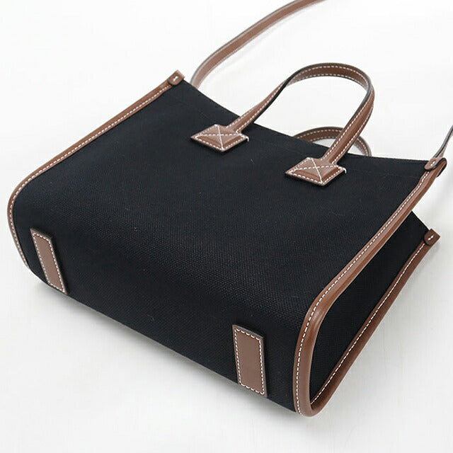 中古 バーバリー トートバッグ レディース ブランド BURBERRY ミニ フレヤトート 8055749 ブラック USDBU121777011