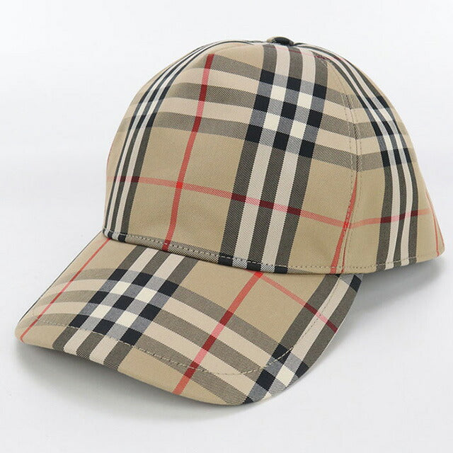 中古 バーバリー キャップ ユニセックス ブランド BURBERRY ヴィンテージチェック ベースボールキャップ 8026929 ベージュ 帽子 USDBU99860011
