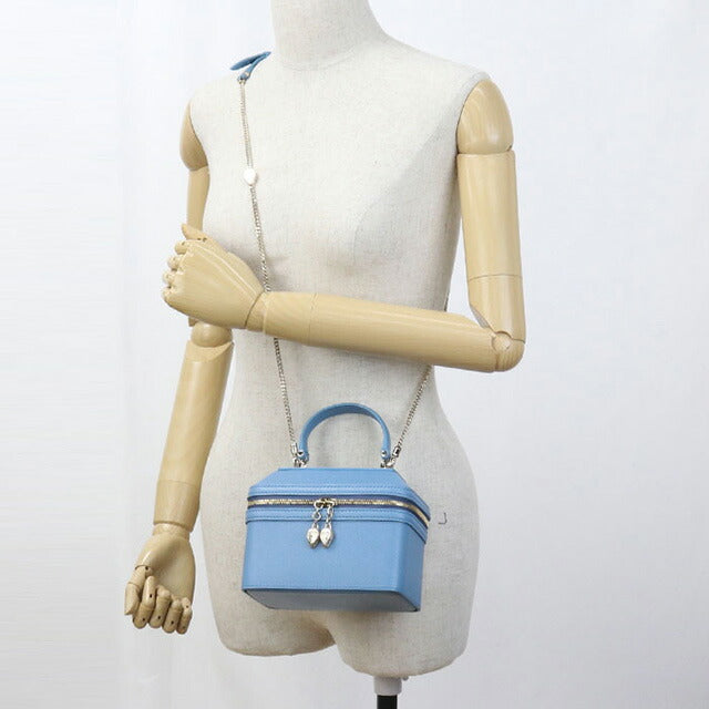 中古 ブルガリ バニティ-バッグ レディース ブランド BVLGARI セルペンティ ブルー バッグ USDBV100264011
