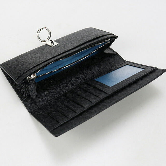 中古 ブルガリ 長財布二折 ユニセックス ブランド BVLGARI ブルガリブルガリ ラージウォレット ブラック 財布 USDBV100318011