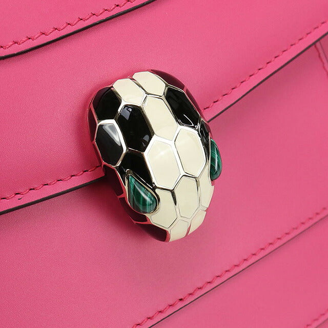 中古 ブルガリ ショルダーバッグ レディース ブランド BVLGARI セルペンティフォーエバー チェーンショルダーバッグ ピンク バッグ USDBV100432011
