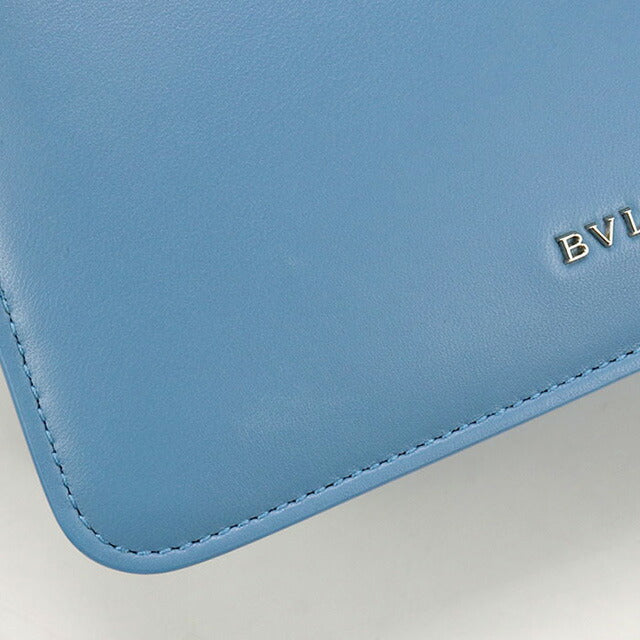 中古 ブルガリ 斜め掛け ショルダーバッグ レディース ブランド BVLGARI セルペンティフォーエバー 2WAY レザー ブルー バッグ USDBV97061011
