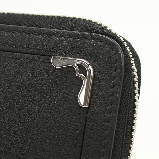 中古 カルティエ 長財布ラウンドファスナー レディース ブランド Cartier マスト ジップ インターナショナルウォレット L3001489 ブラック USDCA115578011