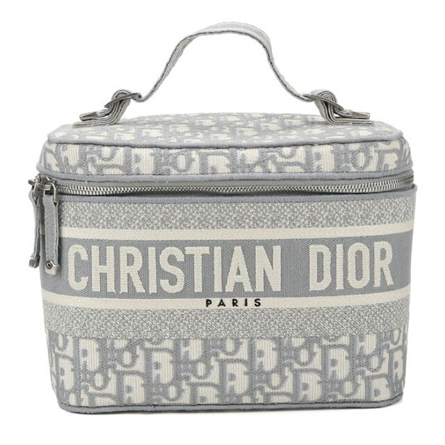 二手 Dior 化妆包 女士品牌 Dior Dior 旅行化妆包 灰色包 USDCD100269011