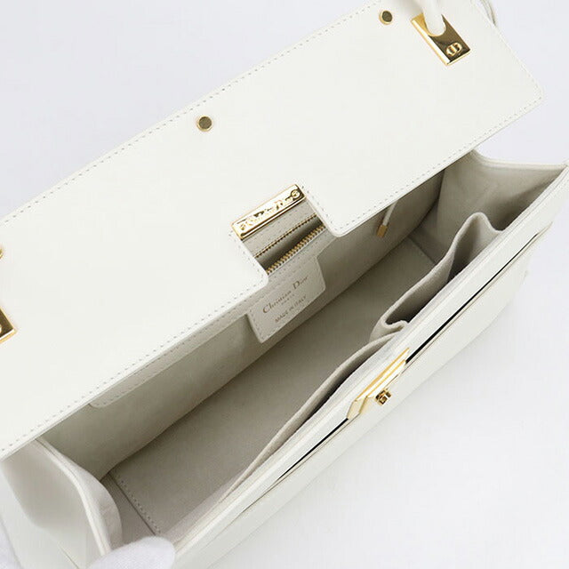 Used Dior handbag ladies brand Dior leather white bag USDCD100270011