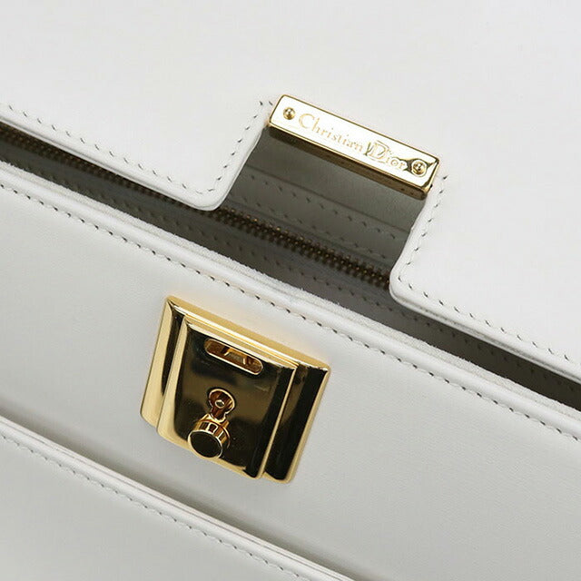 Used Dior handbag ladies brand Dior leather white bag USDCD100270011