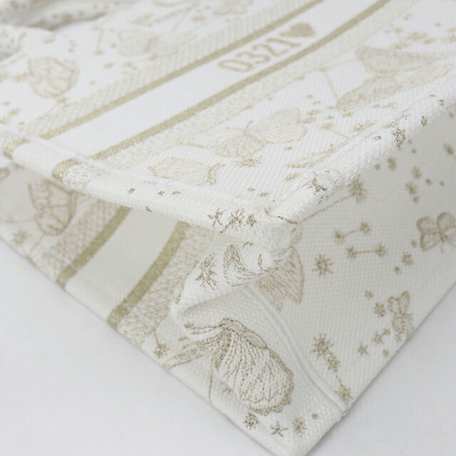 二手 Dior 手提包 女士品牌 Dior 书本手提包 小号 M1265 白色包 USDCD101276011