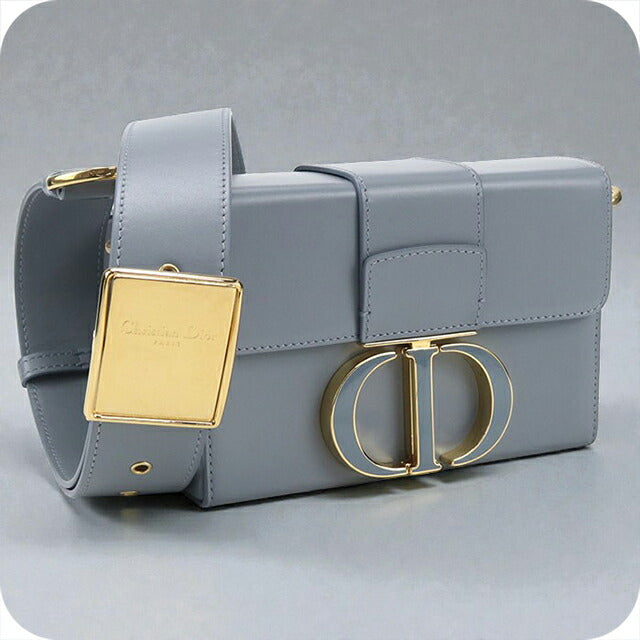 二手 Dior 斜挎单肩包 女士品牌 Dior 30 Montaigne 箱包 蓝色包 USDCD103546011