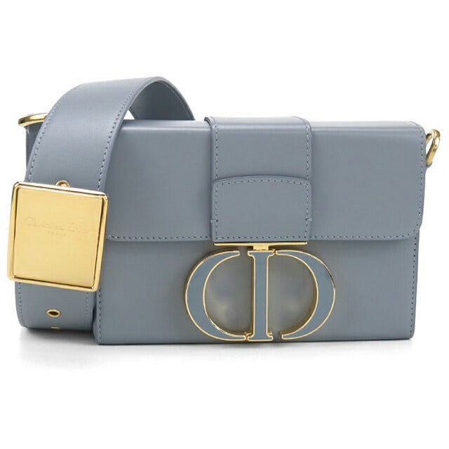 二手 Dior 斜挎单肩包 女士品牌 Dior 30 Montaigne 箱包 蓝色包 USDCD103546011