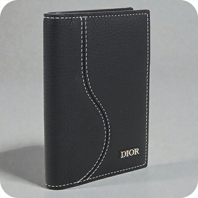 中古 ディオール カードケース メンズ ブランド Dior サドル 2つ折り