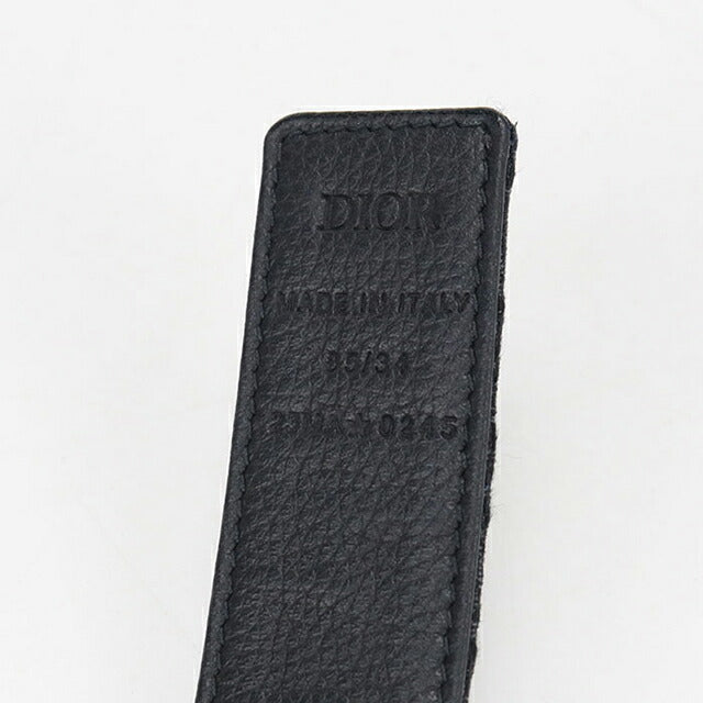 中古 ディオール ベルト メンズ ブランド Dior ディオールオブリーク リバーシブル 23MA 0245 ブラック 小物 USDCD104693011