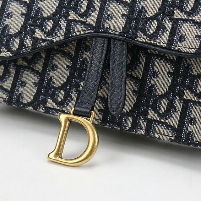 中古 ディオール ウエストバッグ レディース ブランド Dior サドル ベルトポーチ S5619CTZQ M928 ネイビー バッグ USDCD105004011