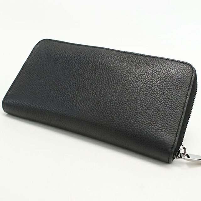 Used Dior long wallet round zipper men&