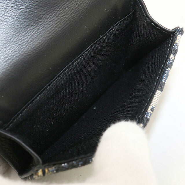 Used Dior Trifold Wallet Women&