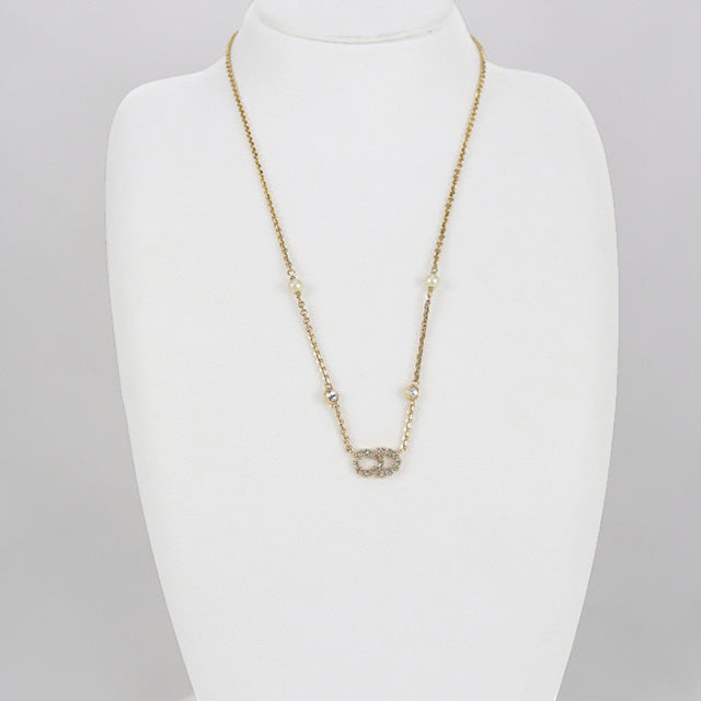 中古 ディオール ネックレス レディース ブランド Dior クレール ディー リュヌ N1033CDLCY ゴールド アクセサリー USDCD107152011