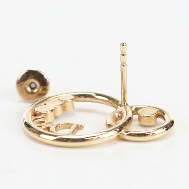中古 ディオール ピアス レディース ブランド Dior ラインストーン ゴールド アクセサリー USDCD107154011
