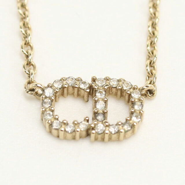 中古 ディオール ネックレス レディース ブランド Dior クレールディーリュヌ ゴールド アクセサリー USDCD108298011
