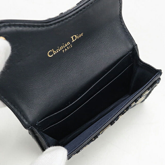 Used Dior Business Card Holder Women&