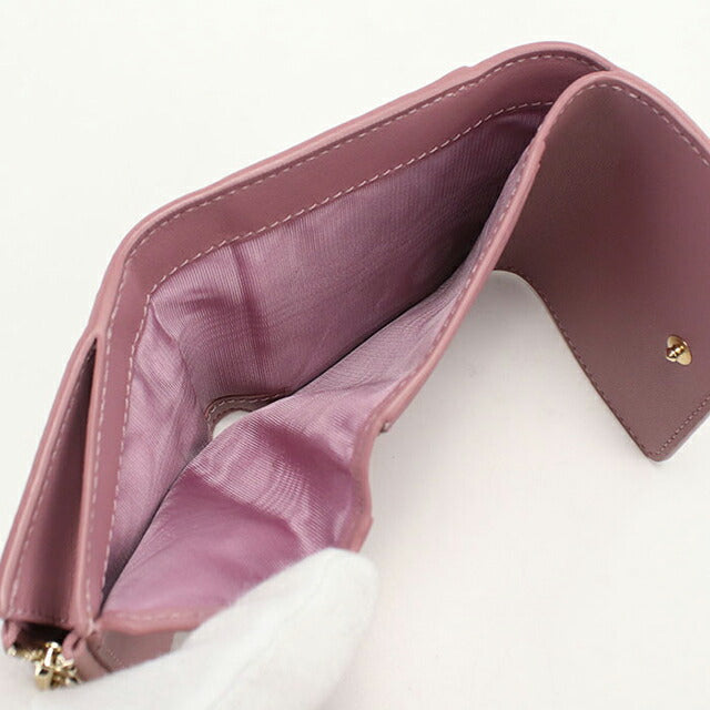 二手 Dior Trifold 钱包 Trifold 钱包 女士品牌 Dior Dior Caro 紫色 USDCD108938011