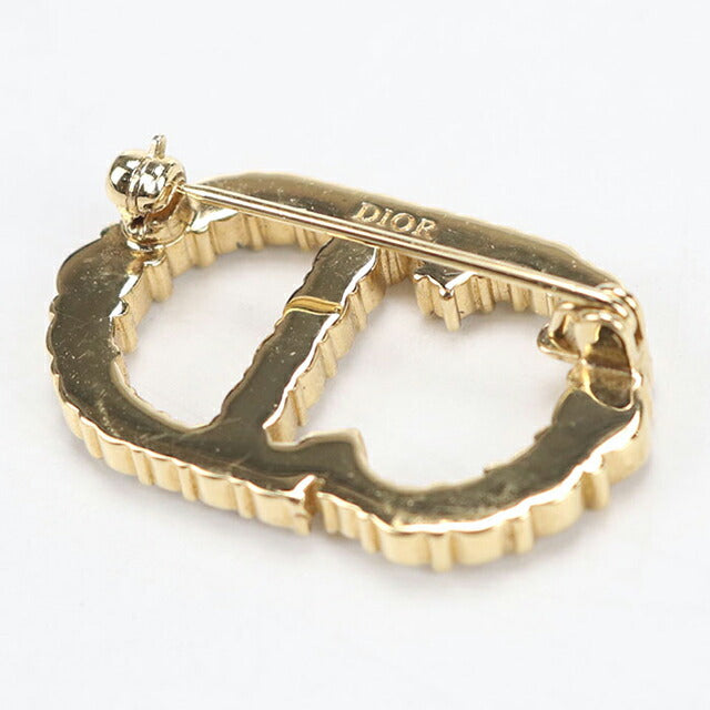 中古 ディオール ブローチ レディース ブランド Dior クレール ディー リュヌ V0362CDLCY_D301 ゴールド アクセサリー USDCD109650011