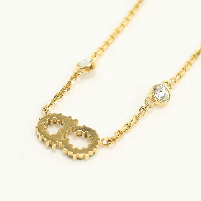 中古 ディオール ネックレス レディース ブランド Dior クレール ディー リュヌ ネックレス N3522WOMZI_D301 ゴールド アクセサリー USDCD110896011