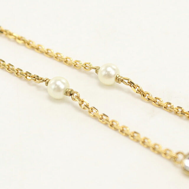 中古 ディオール ネックレス レディース ブランド Dior クレール ディー リュヌ ネックレス N3522WOMZI_D301 ゴールド アクセサリー USDCD110896011