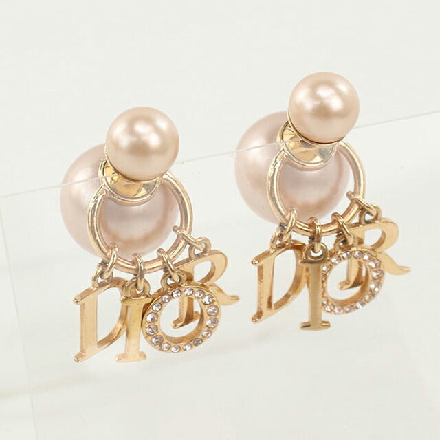 中古 ディオール ピアス レディース ブランド Dior トライバル E1411TRICY_D12P ピンク アクセサリー USDCD112711011