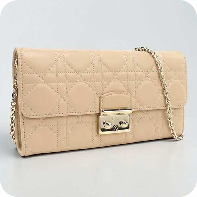 中古 ディオール チェーンウォレット レディース ブランド Dior ベージュ USDCD113373011