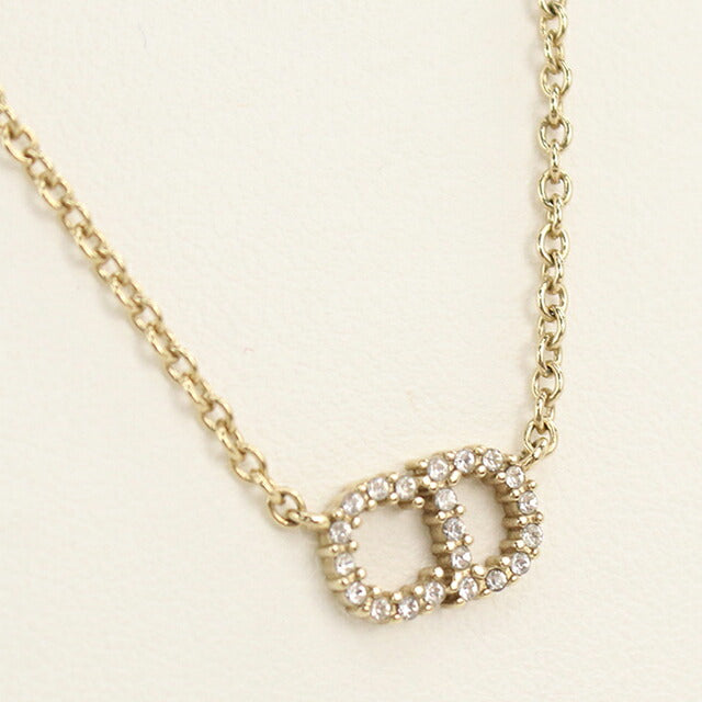 中古 ディオール ネックレス レディース ブランド Dior クレール ディー リュヌ N3523WOMZI_D301 ゴールド アクセサリー USDCD113617011