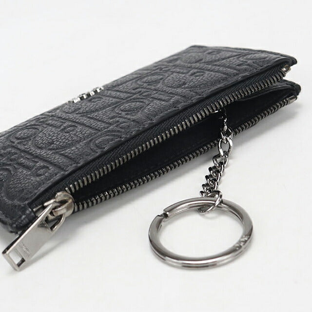 中古 ディオール 小銭入れ メンズ ブランド Dior ディオールグラビティ フラグメントケース レザー ブラック USDCD113745011