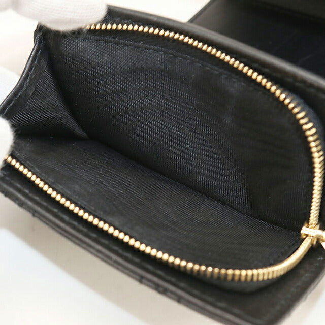 中古 ディオール 三つ折り財布 三折財布 レディース ブランド Dior マイ ディオール ハイビスカス ウォレット レザー S6023ONMJ_M900 USDCD113746011
