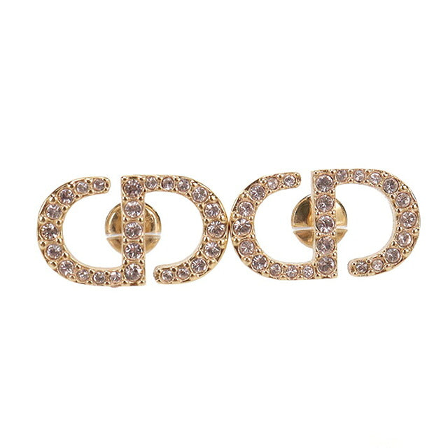 中古 ディオール ピアス レディース ブランド Dior プチ CD スタッド ピアス E1742PTCCY ピンク アクセサリー USDCD115483011