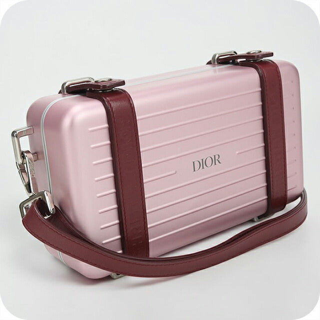 中古 ディオール ショルダーバッグ ユニセックス ブランド Dior リモアコラボ パーソナルクラッチバッグ 2DRCA295YWT ピンク USDCD115820011